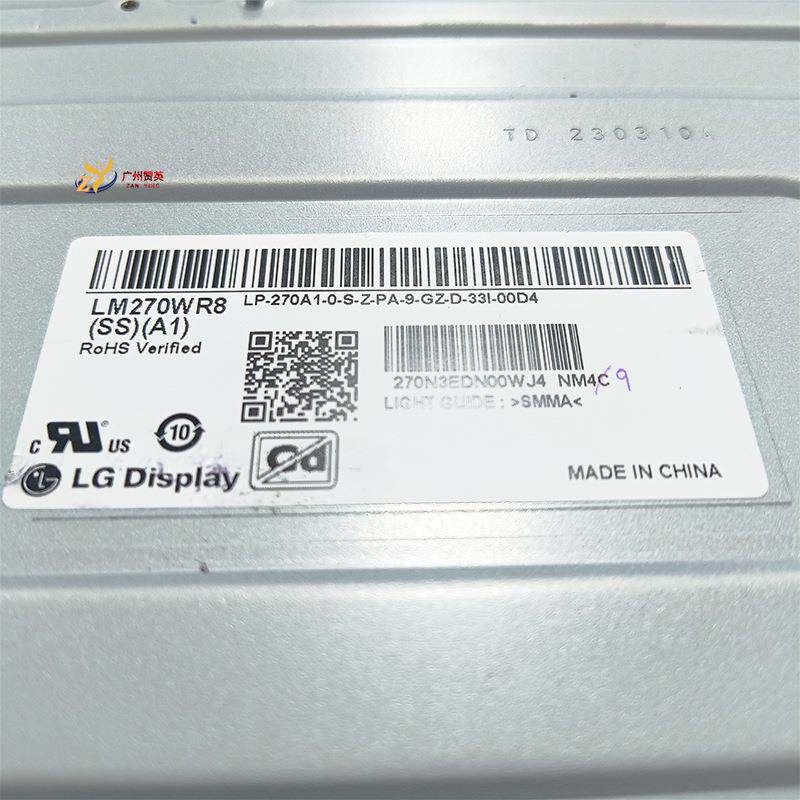 LM270WRS8-SA1模组LG27寸屏83405×21604JGL0cd/m²144Hz全视角