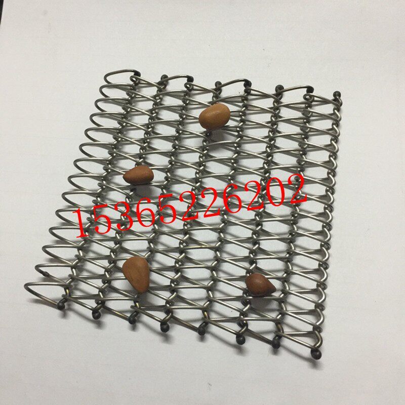 工厂直销不锈钢304输送带干果烘干传送网链人字形耐高温金属网带