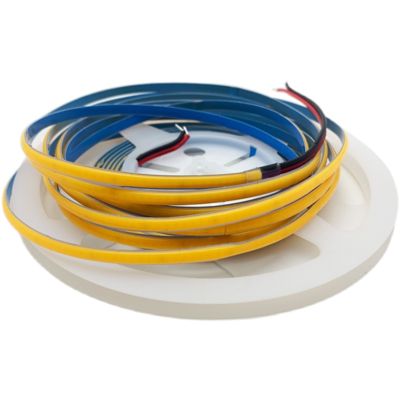 Cob灯带v2v柔性led软低压超薄超亮窄版无光斑线条灯5MM线性灯