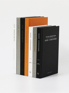 现代简约字母装饰真书黑色系样板房别墅售楼处办公室书房桌面摆件