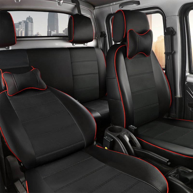 东风小康K05sK01K02c32c31单排排小卡全包四季皮革汽车座棉麻