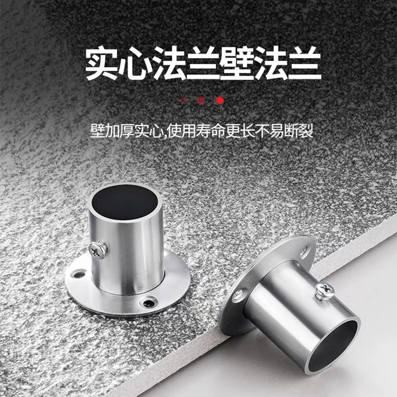 202/30不锈钢圆管晾衣杆加厚特厚阳台挂衣杆窗帘杆整体橱柜杆衣柜