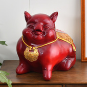 特大号储蓄罐招财金猪摆件创意大人只进不出超大容量存钱罐不可取