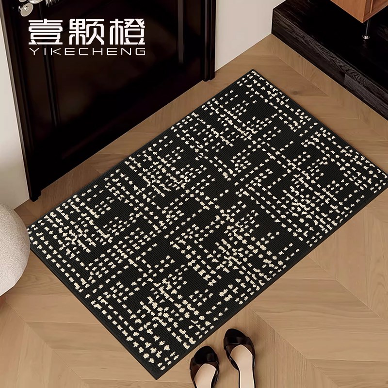 法式复古入户门地垫丙纶家用门口进门地毯玄关除尘耐磨防滑脚踩垫