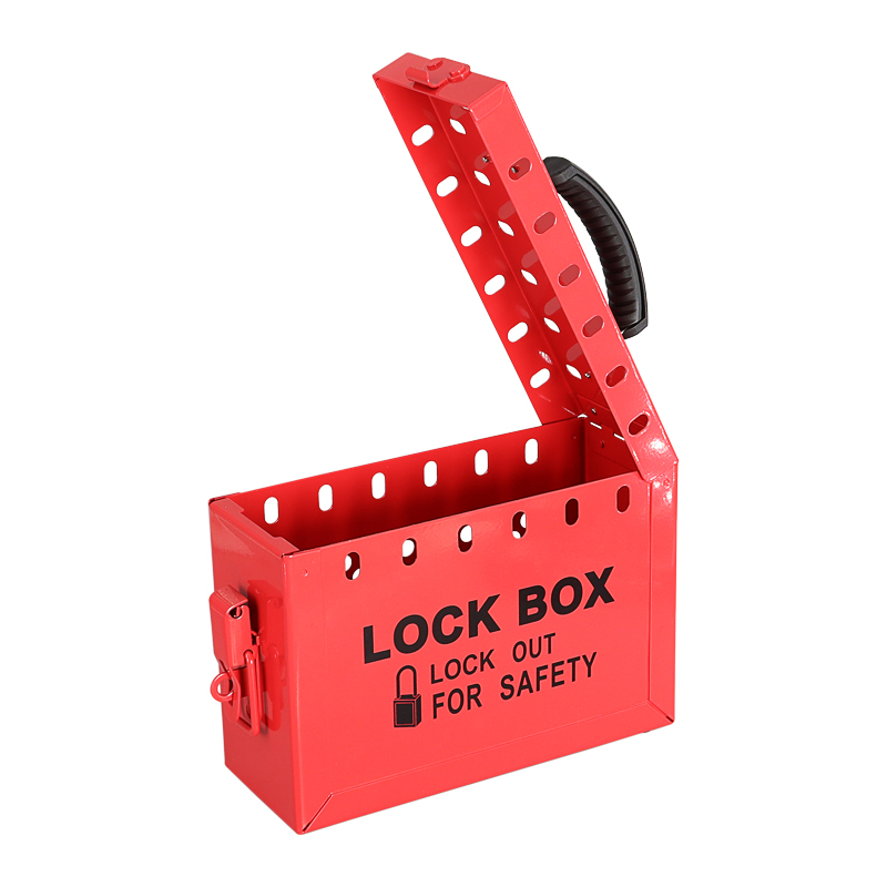 电力锁具箱 锁便携式集群锁箱  共锁箱挂架便携式手提箱管理箱