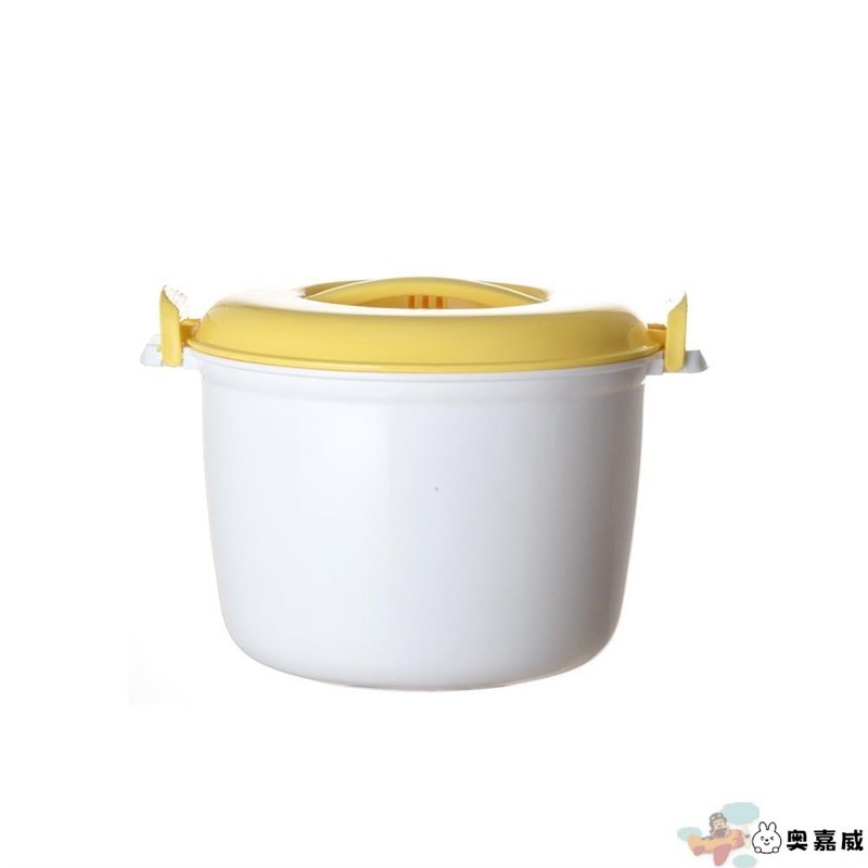 微波炉专用器皿蒸饭煲家用加厚饭锅大小号加热煮米饭盒塑料带盖锅