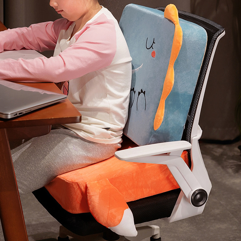 宝宝儿童增高垫座椅餐椅加厚加高坐垫小学生吃饭学习夏季凳子椅垫