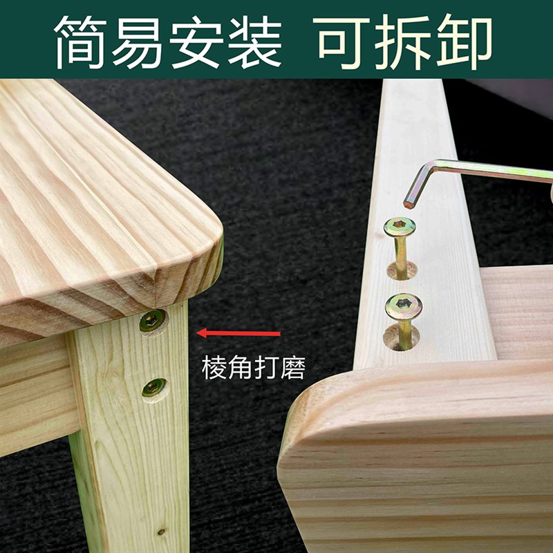 全实木书桌茶几客厅家用餐桌松木炕桌简易学生儿童写字矮桌小尺寸