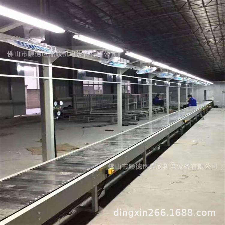 沙发包装流水线电器组装生产线重型家具不锈钢家电输送机厂家