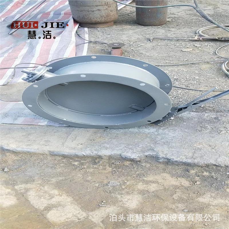 气动法兰通风蝶阀DN400电动开关通风蝶阀电动冷风调节开关型风门