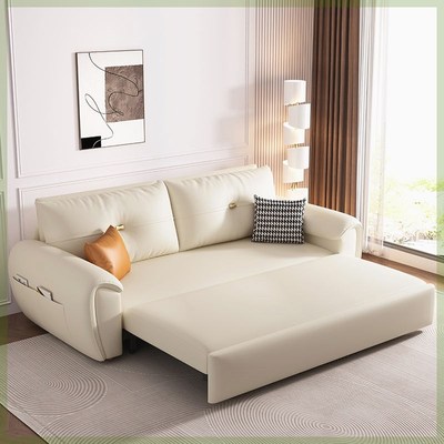 新型折叠床鹊安居沙发床一体两用小户型多功能可折叠单人人