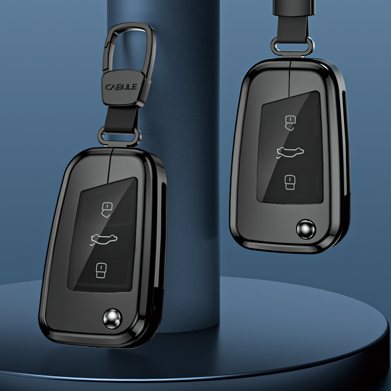 大众探岳钥匙一汽2023款探岳x男23汽车用品330 2扣壳