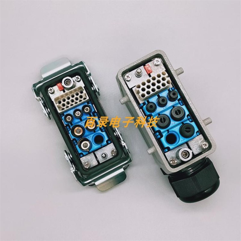 WEVEL威乐重载连接器 17电路气路带止一体 风电 重载集成