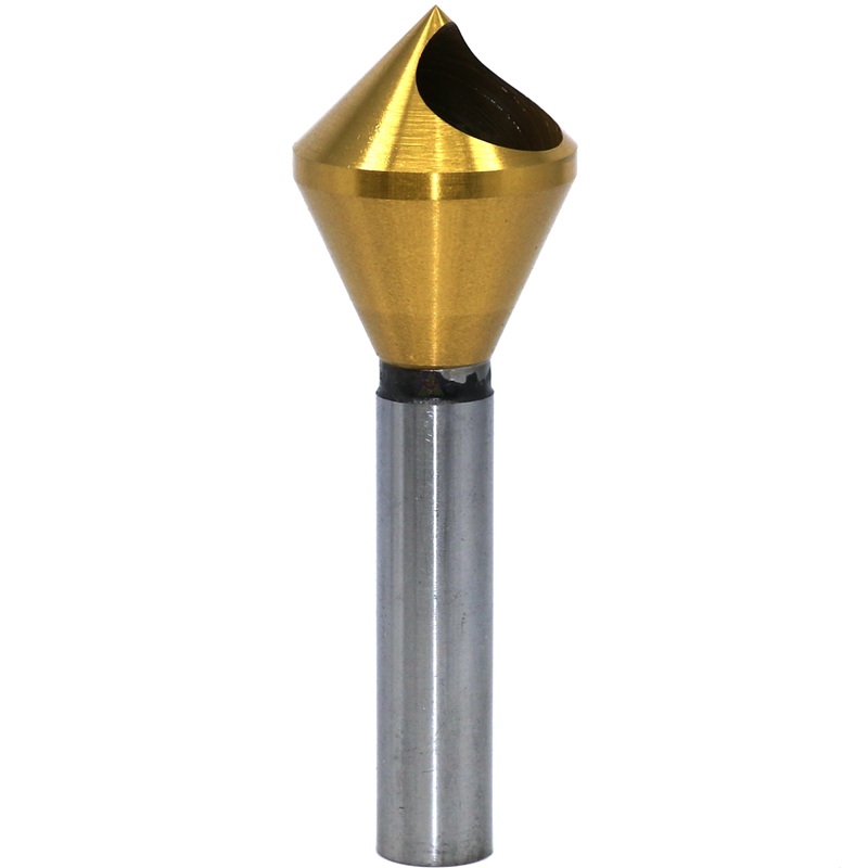 斜孔倒角器螺丝螺钉沉头钻倒角刀90度含钴涂层去毛刺内排屑扩孔钻