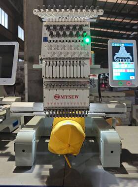 尔绣MJS201单头1针2商用打样电脑全自动1绣花美机无品牌/刺绣机