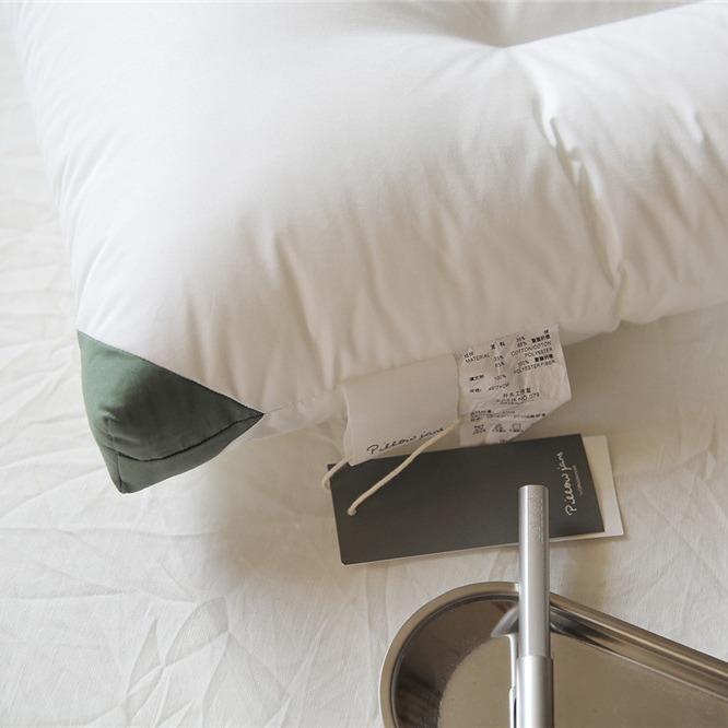 可YOG机洗枕柔软舒低适超类细纤维枕慢回弹软枕头成人中低松款枕