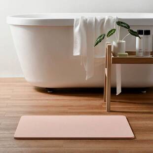 硅藻泥硬地垫吸水浴室防滑速干脚垫卫生间入户门口厕所垫硅藻土垫