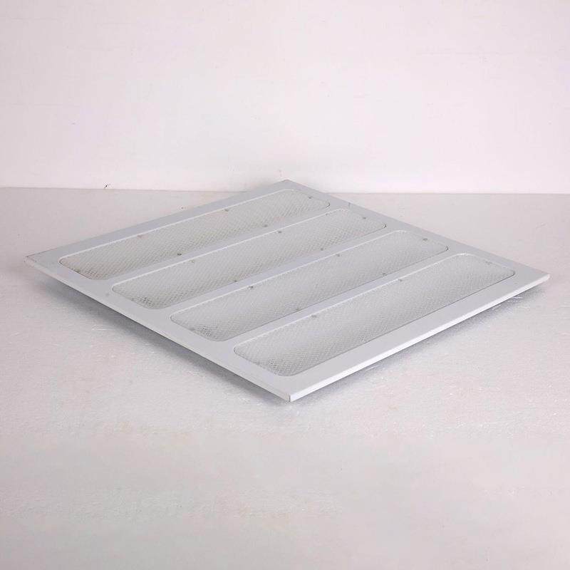 格格吊顶灯96栅W带电源TST盖家子平板灯厂平边嵌入式4薄格栅面板