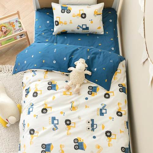 A类儿园入园儿童件套子套装多件套三被褥被芯FOE宝宝幼午被睡床品