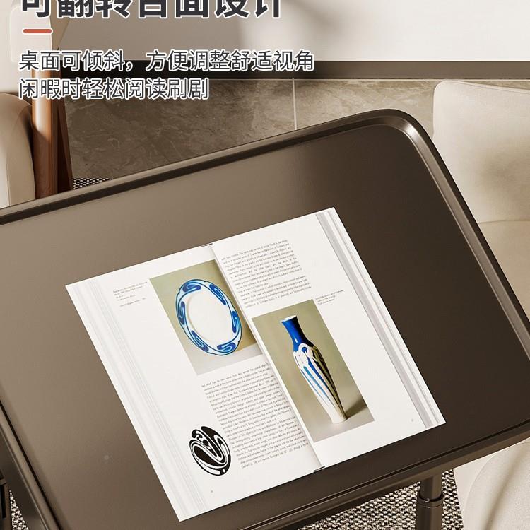 床边卧室边升降折小桌叠子NWO电脑书可桌动沙发bj移s
