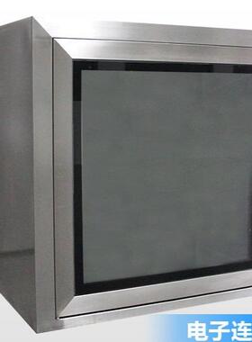 厂家净直供洁不锈钢传递ZGB窗201外紫线30传递窗机械连锁传4递窗