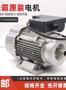 绿霸绿田16MBG高压清洗机洗车机刷车泵配件铜线电机220v2500W