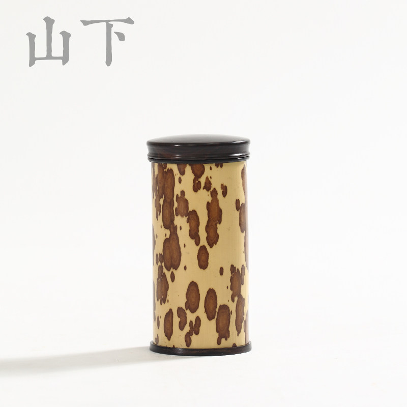 竹制茶叶罐茶仓旅行便携式茶叶茶筒罐子家用存茶器茶席茶道零配件