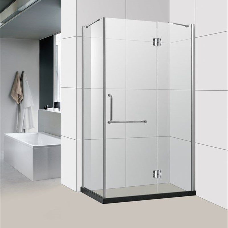 热销铝合金淋浴房30不锈钢淋浴房浴屏隔断屏风L型固开门移门