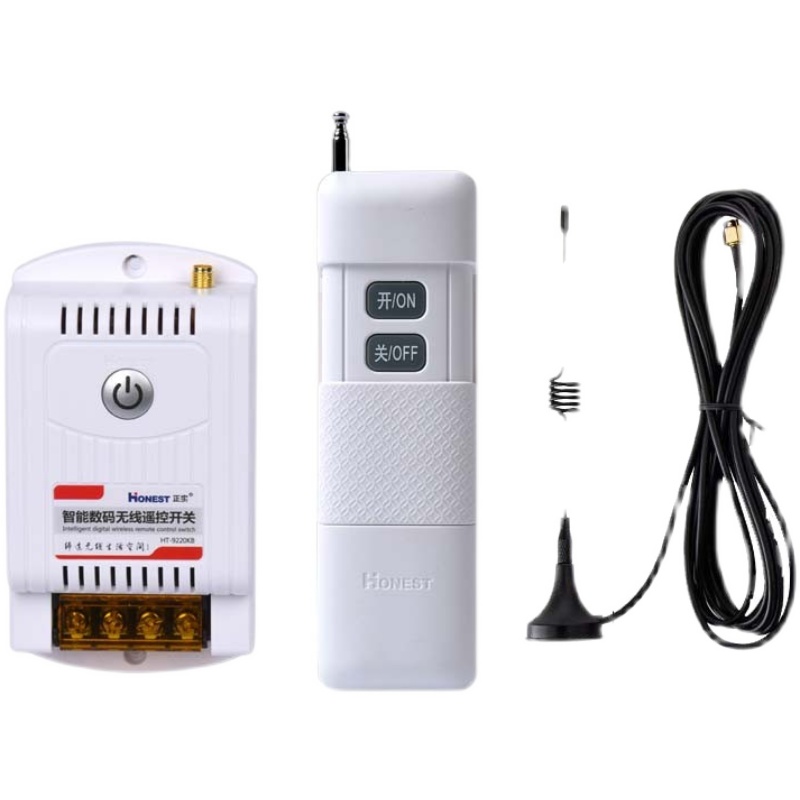 正实00米无线遥控开关远距离控制3V水泵电机塔吊灯