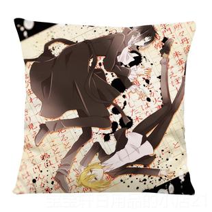 高档文豪野犬抱枕怪也奇谭汪cos龙之介中原中印花抱枕diy川定制照