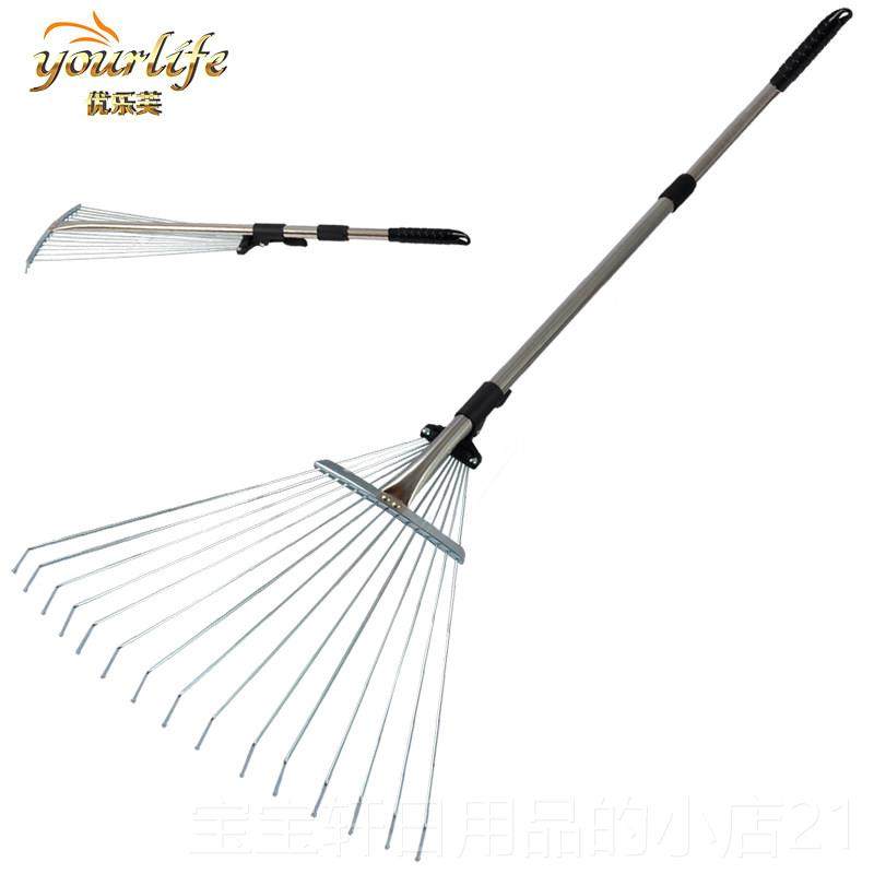 高档子园艺草耙子钢丝耙农具搂草不锈钢草坪扫扒落树叶叶家用爬子,鲜花速递/花卉仿真/绿植园艺,耙子,淘宝优惠券,粉丝福利购,淘宝优惠卷