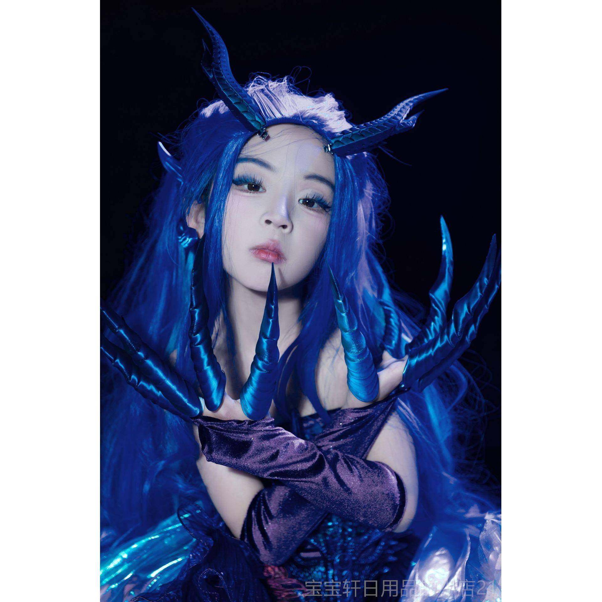 正品敖闰CO服龙主题 哪咤模特走秀港风装童覆古穿搭女儿演出S服套