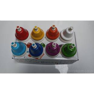 高档尔夫八按手按钟钟儿童敲打击乐器幼儿园音乐教具音婴儿启蒙乐