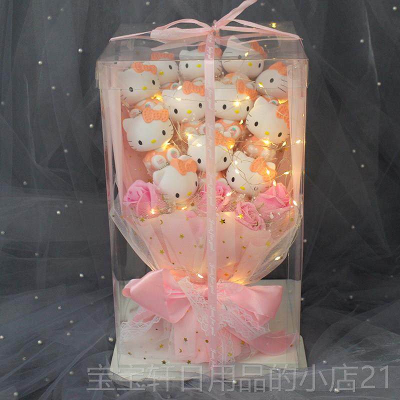 高档实用心特别创送哆啦A梦生日礼物女生女朋友意闺蜜精致情人节5