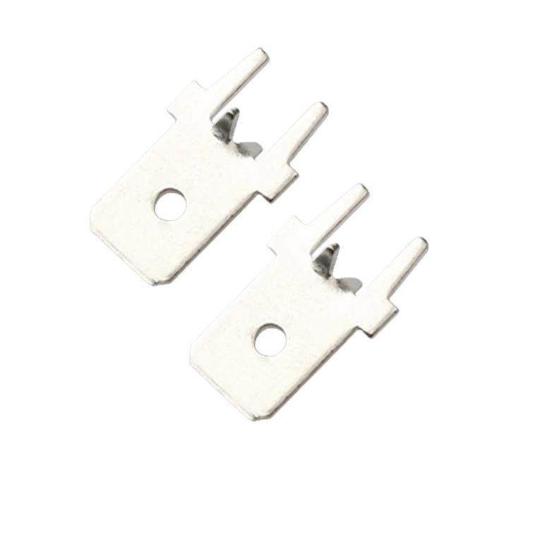 红星63焊片带定位.脚250插RK插片焊接端子双脚接线8片0.PYG厚PCB