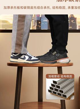 茶客厅家用小户型沙发边几小子桌圆形UQB阳卧台茶桌室床头几柜置