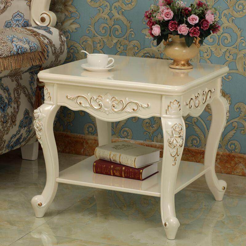 边欧式ZWT沙发边几角几客转角桌简约现代边柜茶几轻厅奢创意方双