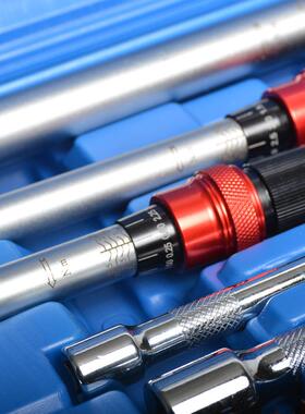 高精度多功能汽轮车NKL火花塞套筒扭力扳手5pc3扭胎力扳手组合工