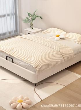 日alibaba0式无床头实木床排单床双用人矮床榻榻米卧室出租房民宿