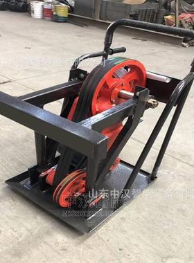 电动蛙手扶蛙式打夯机沟渠农村基夯地土机夯夯机蛤蟆夯加重型SZO