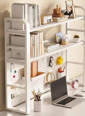 F7787ST8新款桌面洞板置物架学学习书桌上收架子办公电脑桌多纳生