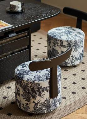 OBF小凳凳子家用滑浴轮矮凳圆子美缝修脚矮儿童凳学步凳小板凳足