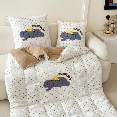 卡款通加厚抱枕DQD被车载枕用家用抱子枕被两用二合一午睡可折叠