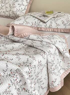 高端天床盖件套榻冰榻米加厚宿三舍YC96620垫丝单新款夏季丝滑丝