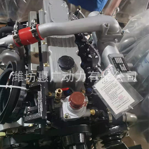 78KW玉柴4102柴油机 2方自上料搅拌车用YCD4T22T-105发动机