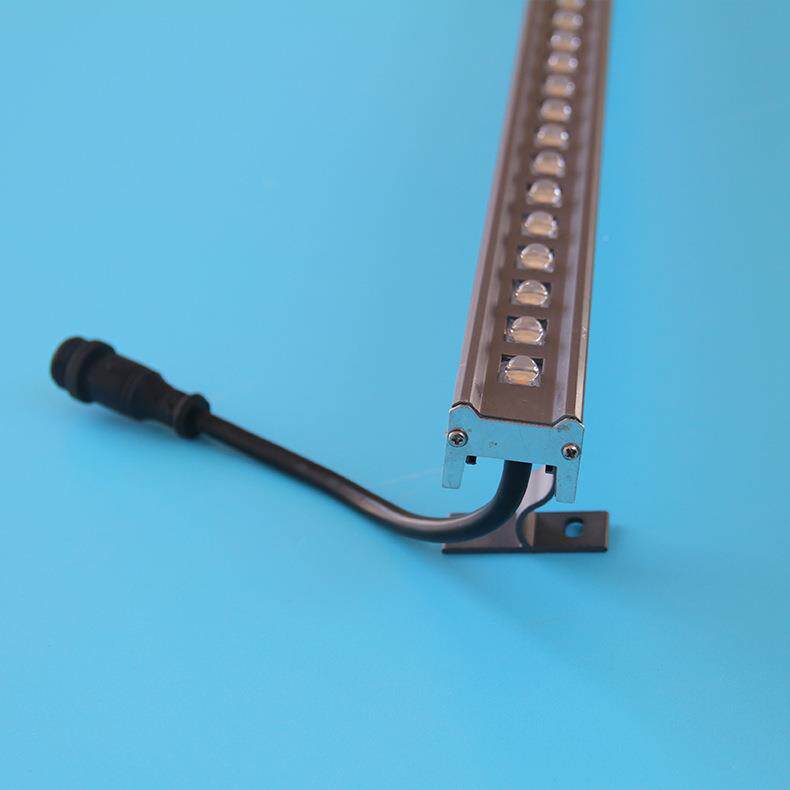 12W透带镜带面盖XYM-XTD2线灯15W线条型灯户外防水景观宇桥梁楼亮