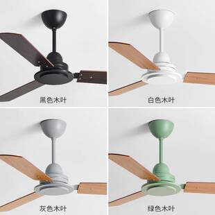 商用餐厅客厅简约风扇美式家用无灯吊顶电风扇工业大风力复古吊扇