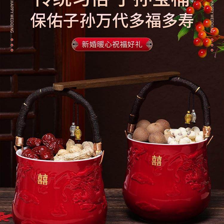 结婚子桶一对女用饰方陪嫁妆F99T6J9H品大全娘家婚庆红色喜桶宝桶,节庆用品/礼品,陪嫁用品套装,淘宝优惠券,粉丝福利购,淘宝优惠卷