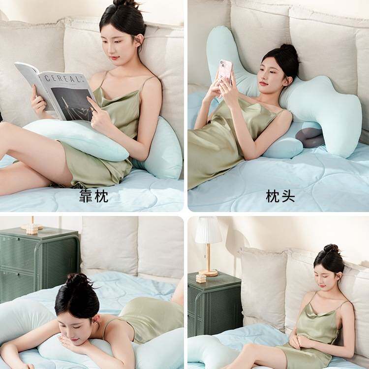 抱枕女生睡觉专用夹腿侧睡长条枕头大型成人形男款床上可拆洗侧睡