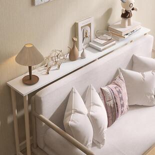 沙发后边置物架靠夹缝窄书架床缝隙窄桌子床尾墙窄款长条收SYQ超